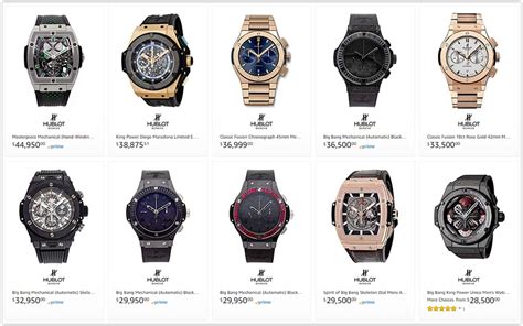 hublot official price list|hublot watch price list 2021.